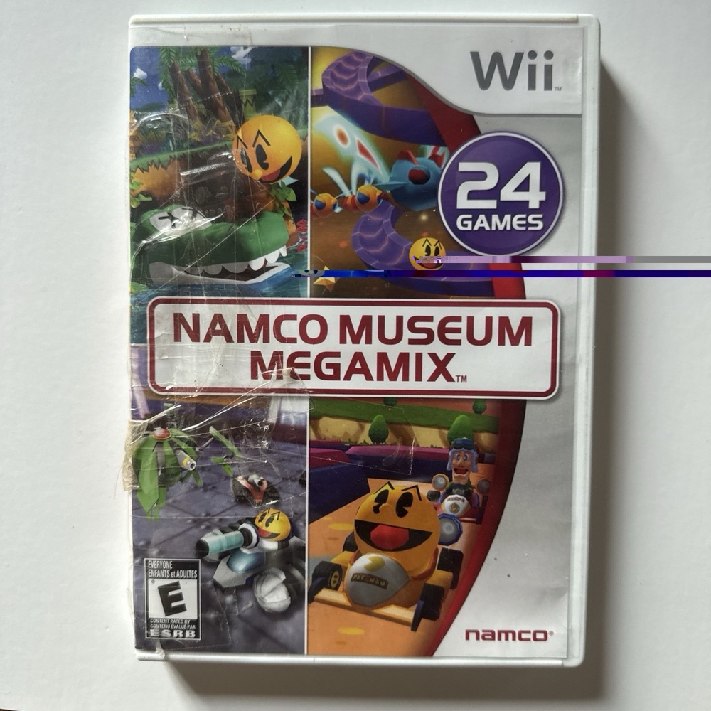 Namco Museum Megamix - Nintendo Wii CIB Complete Tested